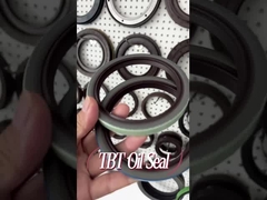 Selo do óleo de borracha do eixo de manivela do OEM 12011821B FKM para o caminhão 80x100x12mm de Scania